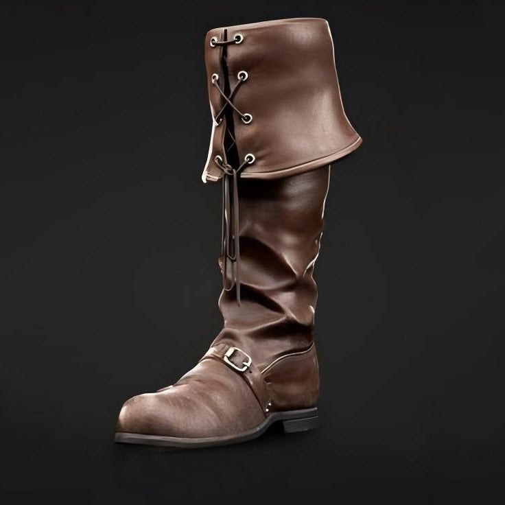 Retro Medieval Viking Knight Pirate Renaissance Boots