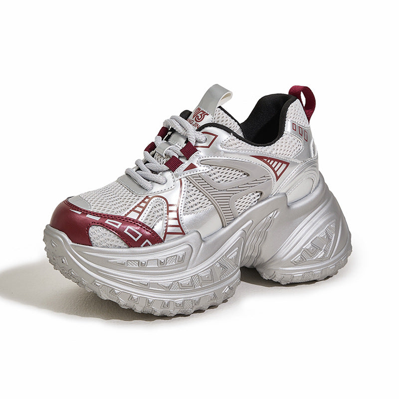 Women's Dad Spring Breathable Mesh Platform Height Women's Shoes