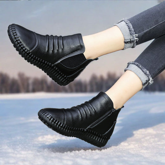 Women's Genuine Flat Joker Soft Bottom Comfortable Boots