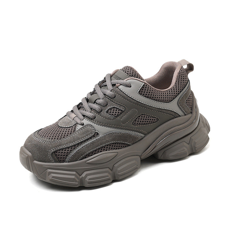 Women's Dad Fashionable Korean Style Thick Bottom Women's Sports Shoes