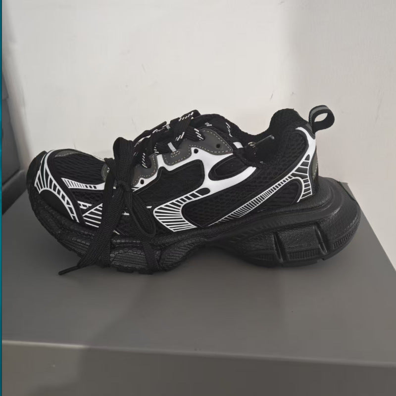 Women's & Men's Dad Breathable Mesh Platform Fashionable Versatile Retro Casual Shoes