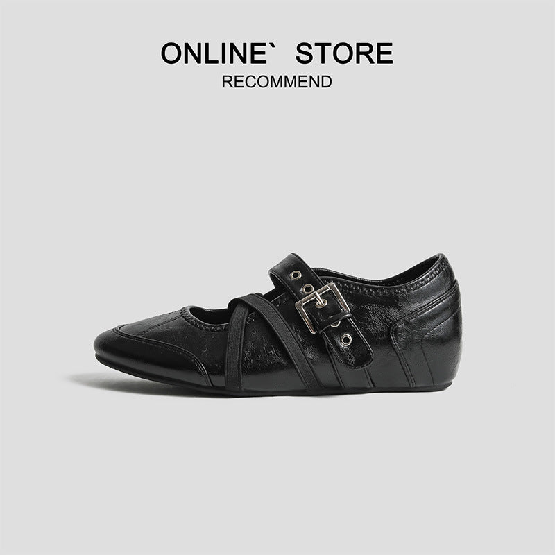Version Height Increasing Insole Ballet Shallow Women's Casual Shoes