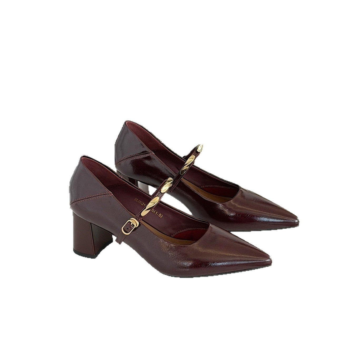 Women's Miss Autumn Caramel Mocha Small Gold Bar High Angora Red Women's Fashion Shoes