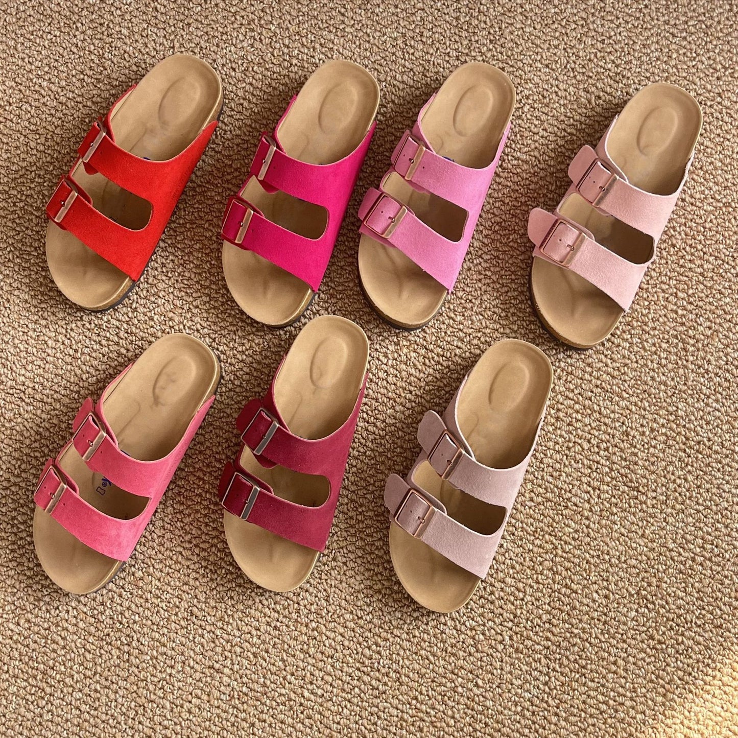 Women's & Men's Large Size Genuine Cork Sole Outdoor Women's Casual Shoes