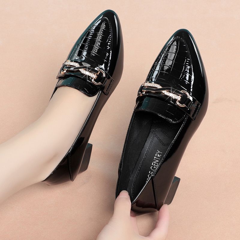 Women's Pierre Shen Genuine Soft Bottom Thick Comfortable Women's Fashion Shoes