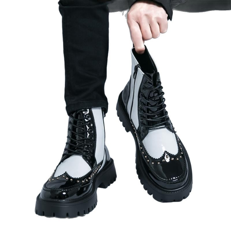 Men's Martin British Retro Ankle Formal Trendy Plus Boots