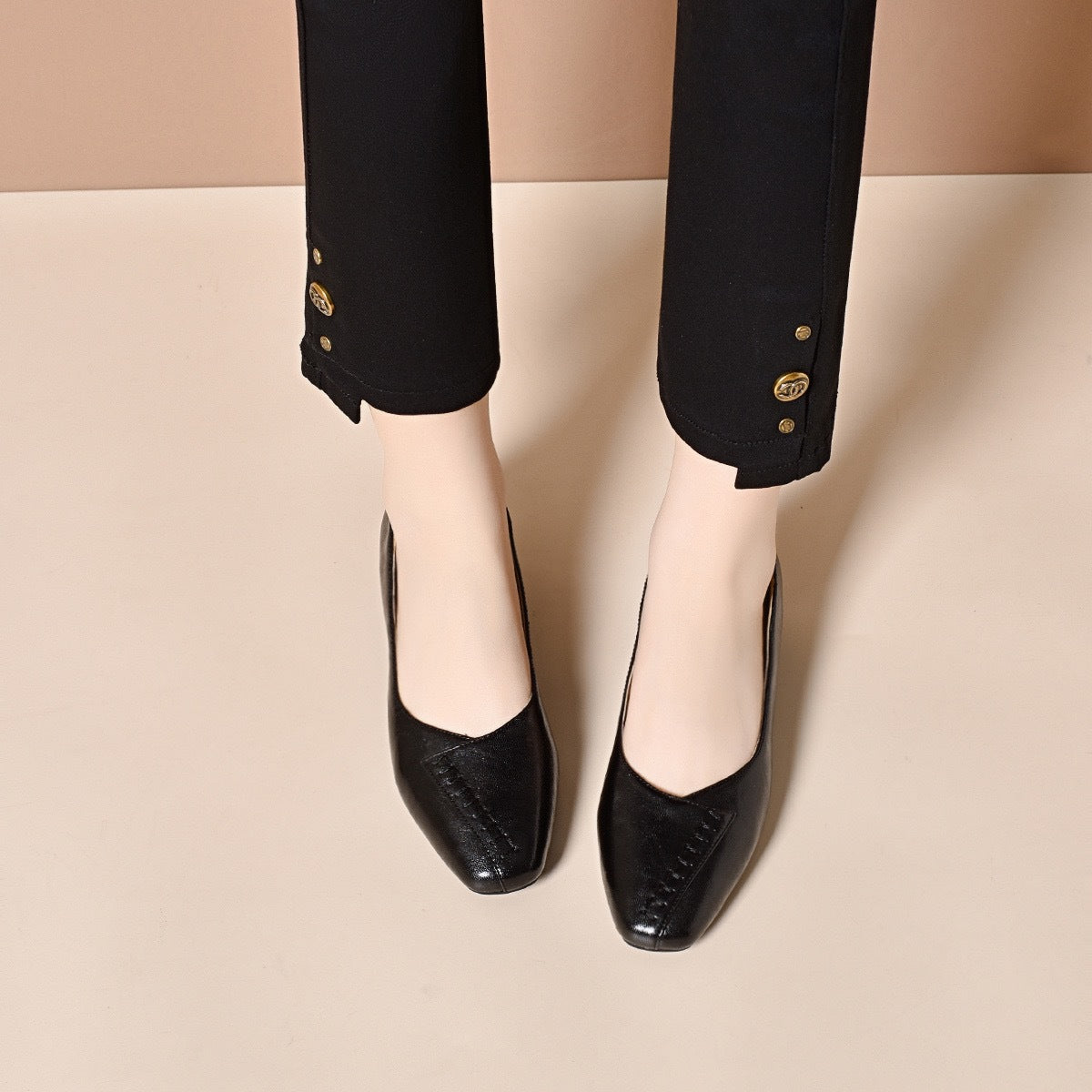 Women's Toe Woven Flat Soft Bottom Thin Women's Fashion Shoes
