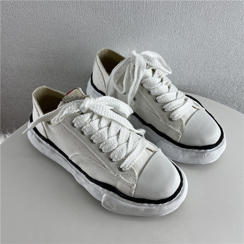 Women's & Men's High Version Dissoed Thick-soled Couple High-rise Preppy Sports Casual Shoes