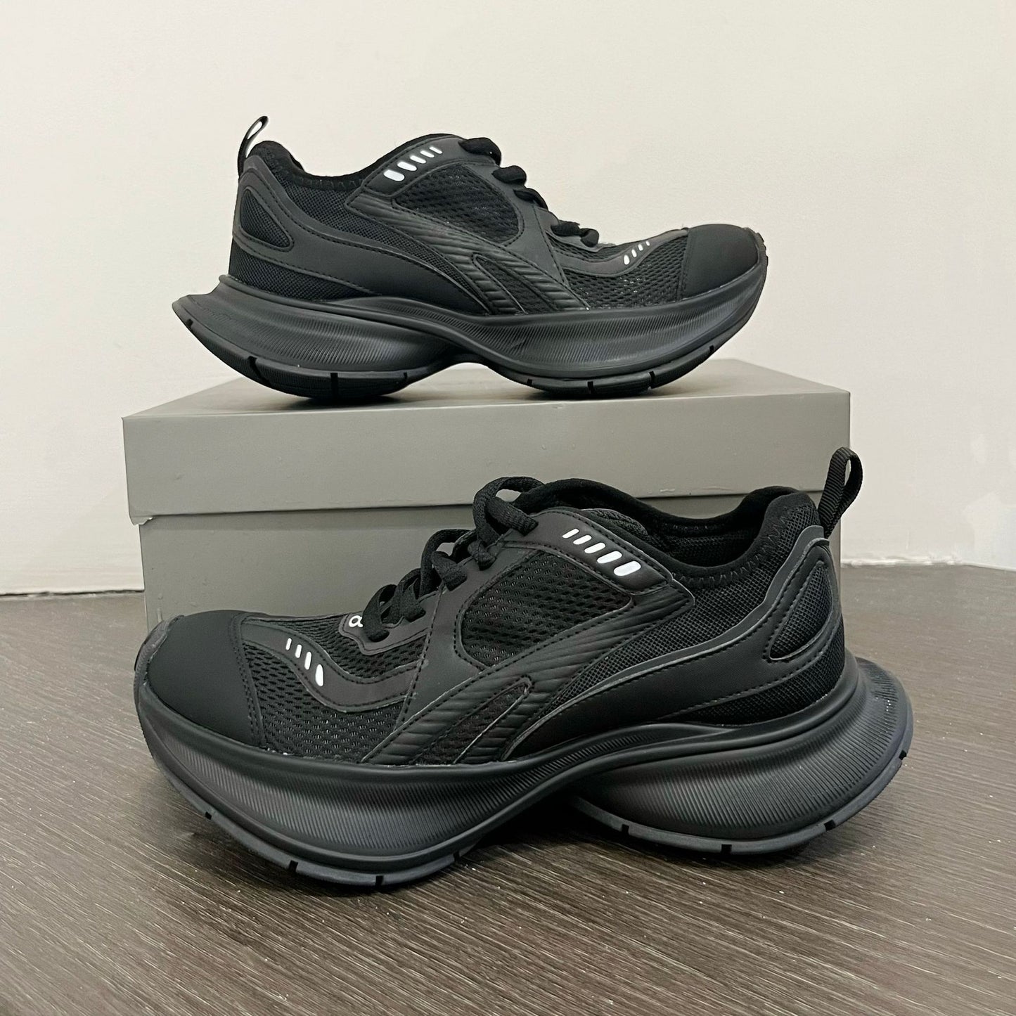 Women's Summer Breathable Mesh Surface Multicolor Dad Platform Increased Lightweight Exercise Women's Sports Shoes