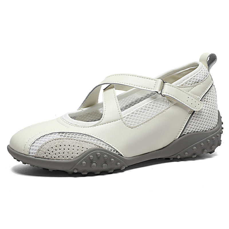 Women's Training Breathable Hollow Shallow Mouth Pumps Versatile Women's Casual Shoes