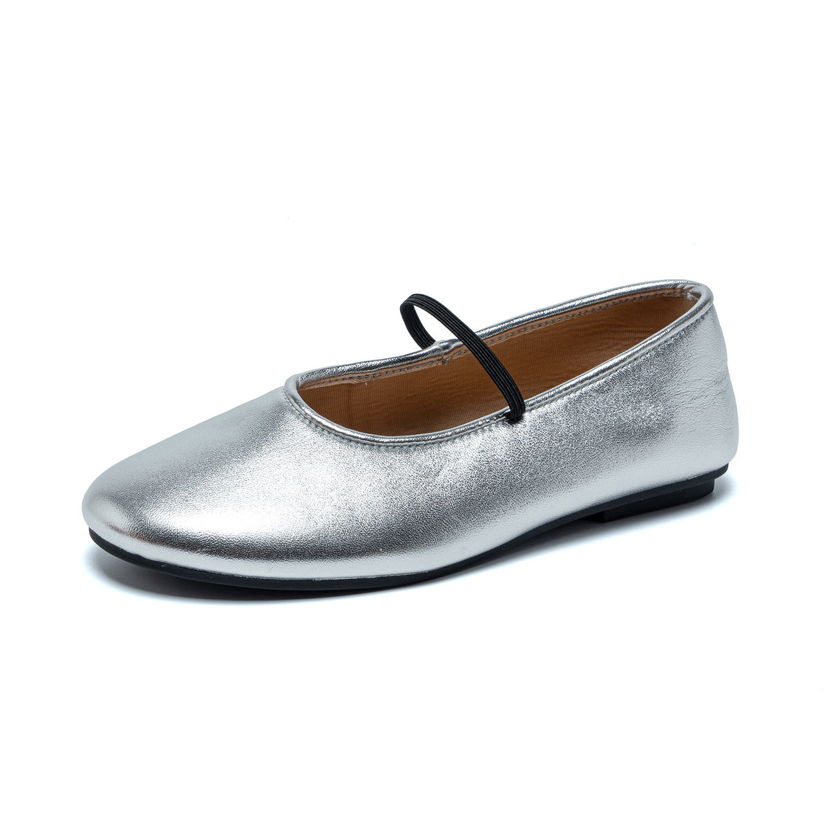Women's Small Single-layer Summer Strap Square Toe Low-cut Sheepskin Spring Flat Women's Fashion Shoes