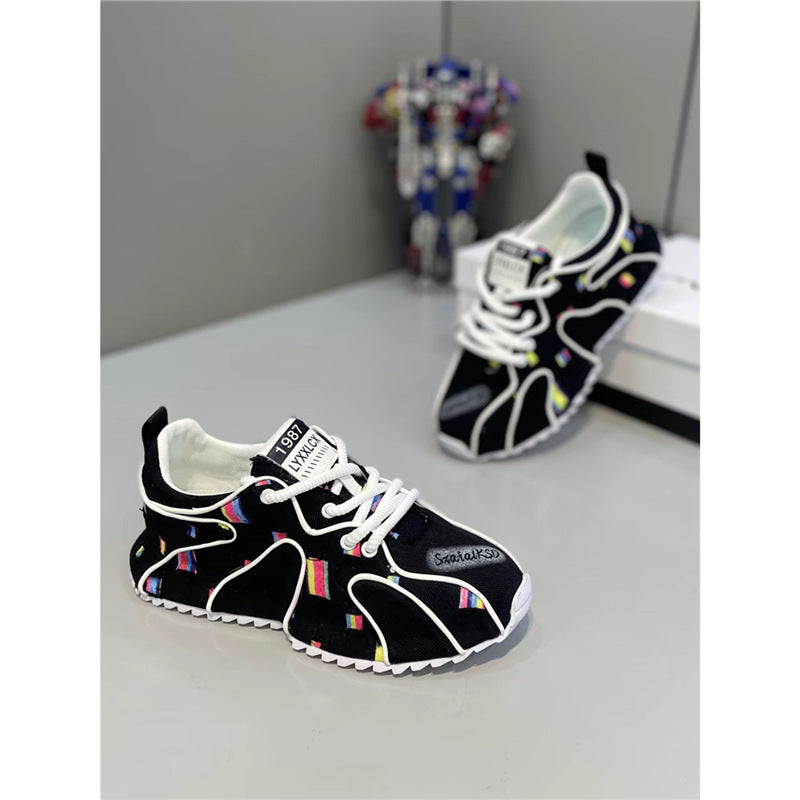 Men's Summer Platform Fashion Clunky Stylish Comfortable Men's Sports Shoes
