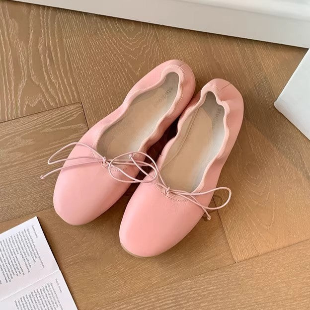 Women's Soft Soled Flats Shallow Mouth Ballet Small Single-layer Women's Fashion Shoes