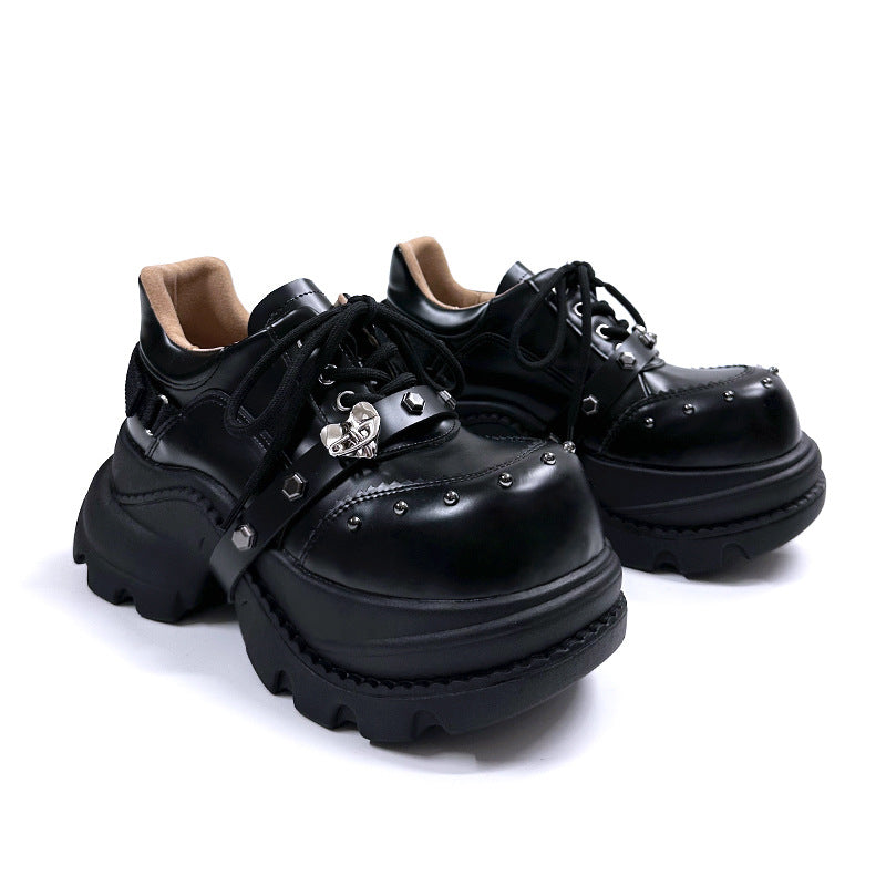 Women's Cool Hot Style Retro Daddy Thick Bottom Increased Women's Fashion Shoes
