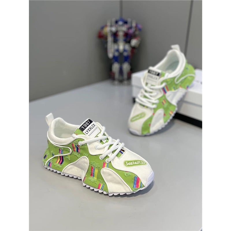 Men's Summer Platform Fashion Clunky Stylish Comfortable Men's Sports Shoes