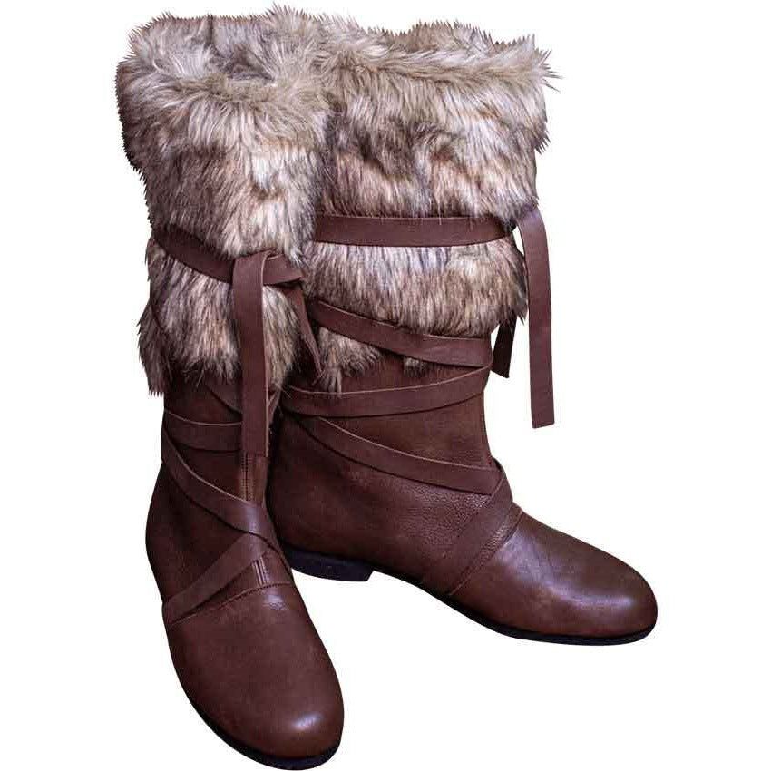 Graceful Stylish Medieval Renaissance Viking Barbarian Boots