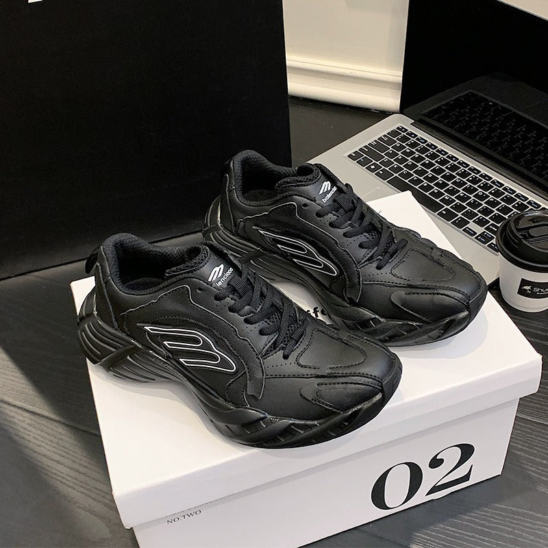 Women's & Men's Genuine Platform Dad Spring Distressed Lightweight Soft Sports Casual Shoes