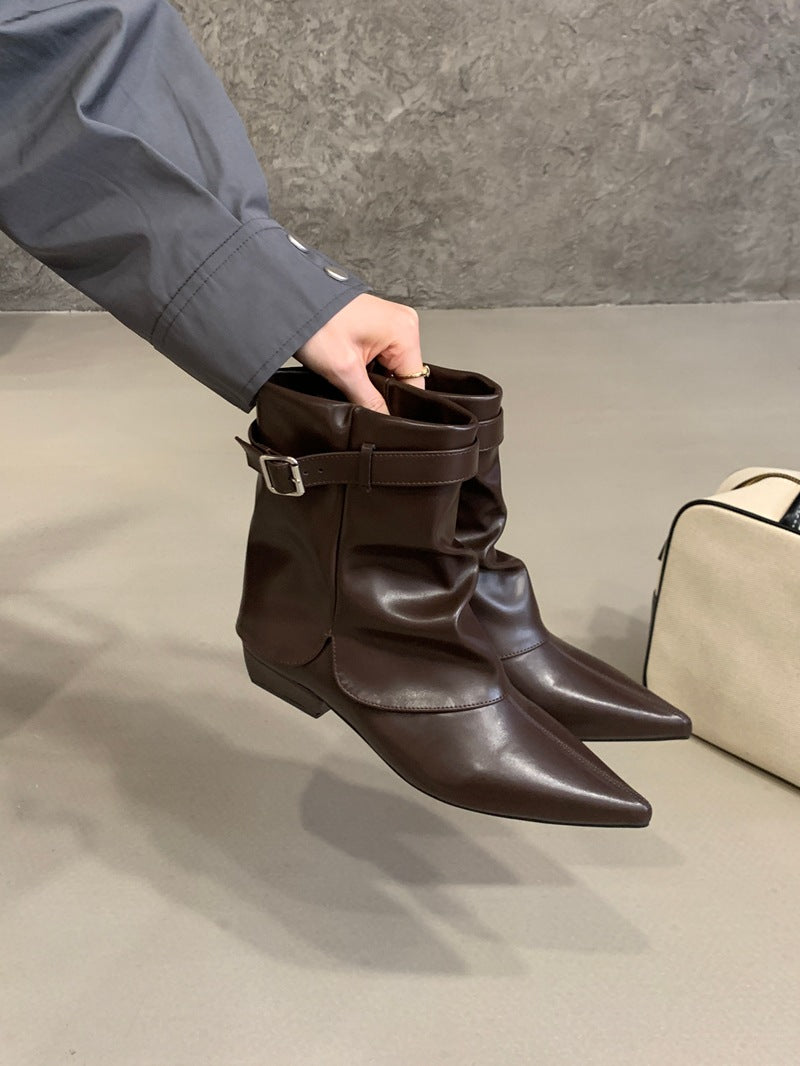 Women's Martin For High Short Fashion Chunky Boots