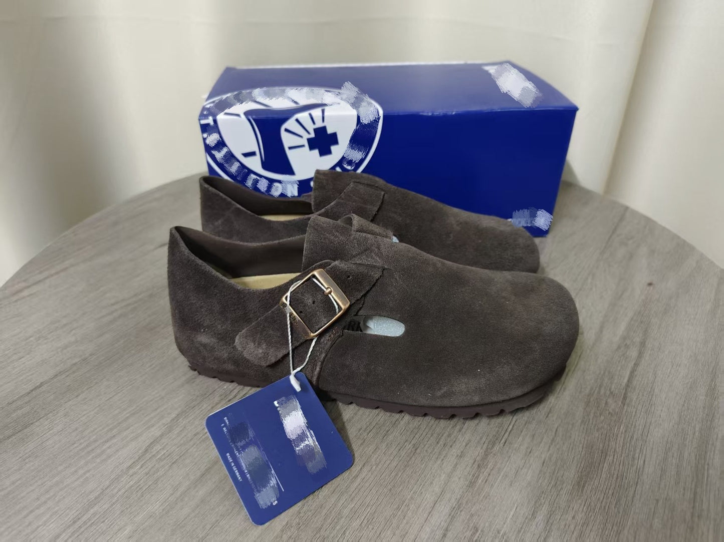 Genuine Cowhide Pure Source Retro Comfort All Inclusive Women's Casual Shoes
