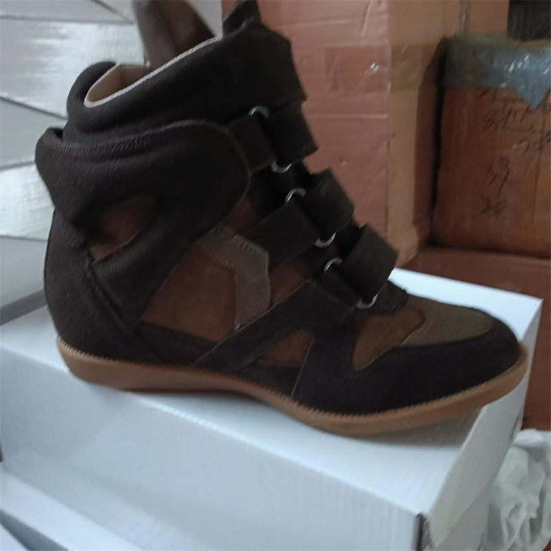 Women's Street Height Increasing Insole Leisure Climbing Sports Casual Shoes