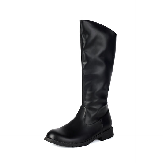 Men's High Extra Large Riding Leg Men's Leather Boots