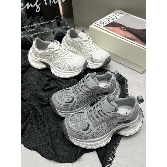 Women's One Mien Platform Dad Early Spring Sports Casual Shoes