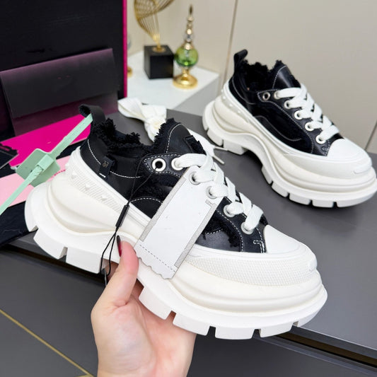 Fashion Platform Beggar Couple Dad Outsole Lace Sports Casual Shoes