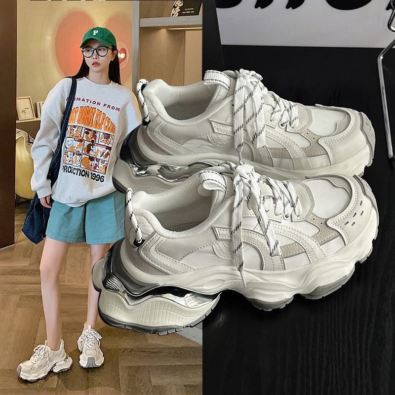 Women's Thick Bottom Dirty Dad Female Summer Space Women's Sports Shoes