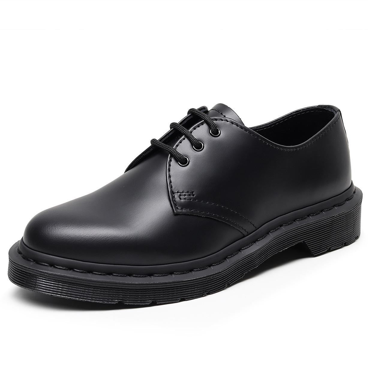 Women's & Men's Authentic British Style Plus Size Short Women's Leather Boots