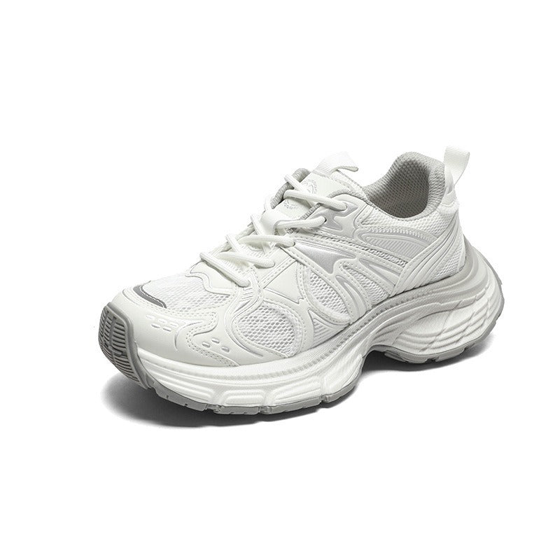 Women's Platform Dad Spring Mesh Breathable Lightweight Sneakers