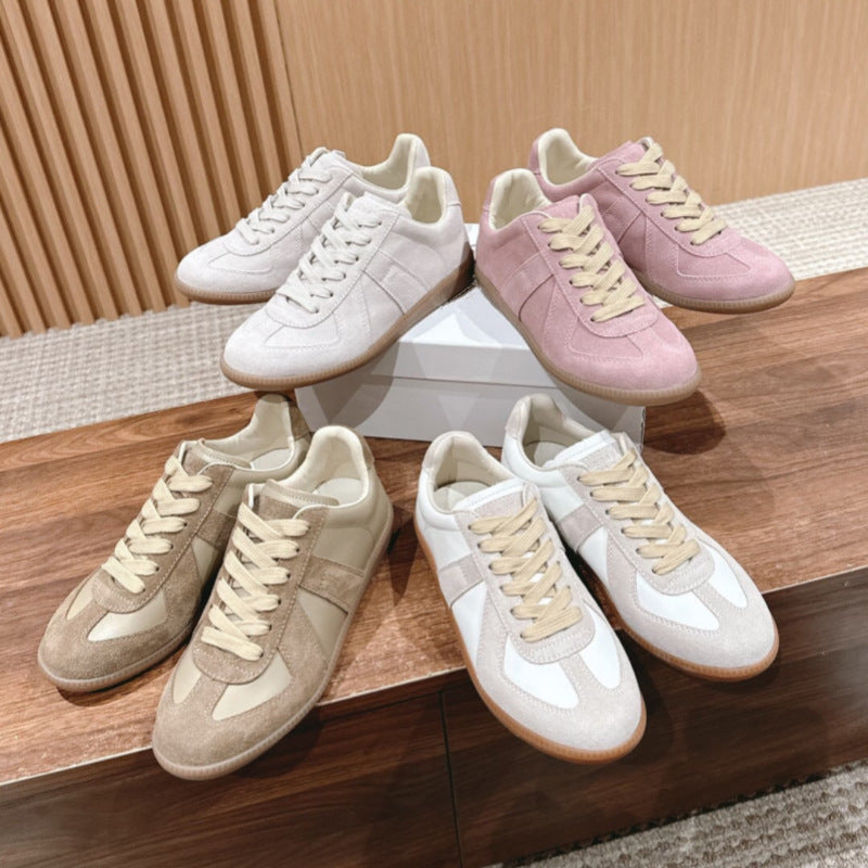 Women's & Men's Retro Couples For German Military Round Toe Sports Casual Shoes