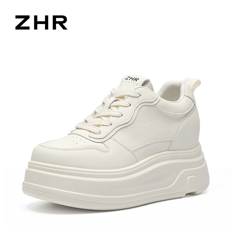 Platform Hidden White Portable Small Sports Women's Casual Shoes