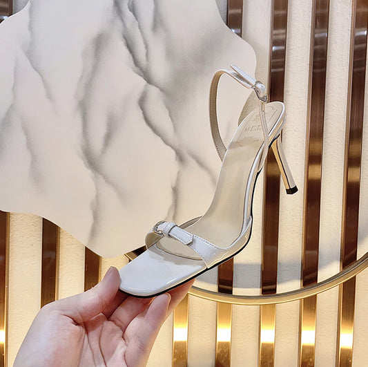 French Summer Classy Stiletto Fashion Fairy High Heeled Sandals