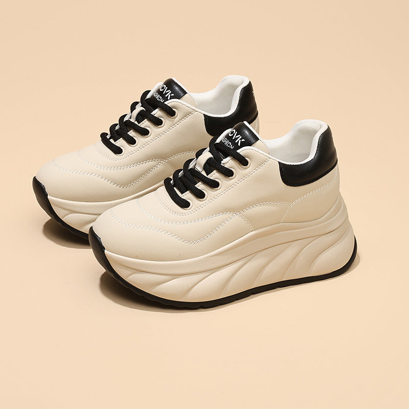 Women's Heighten Soft Bottom Sports Flat Bread Design Women's Casual Shoes