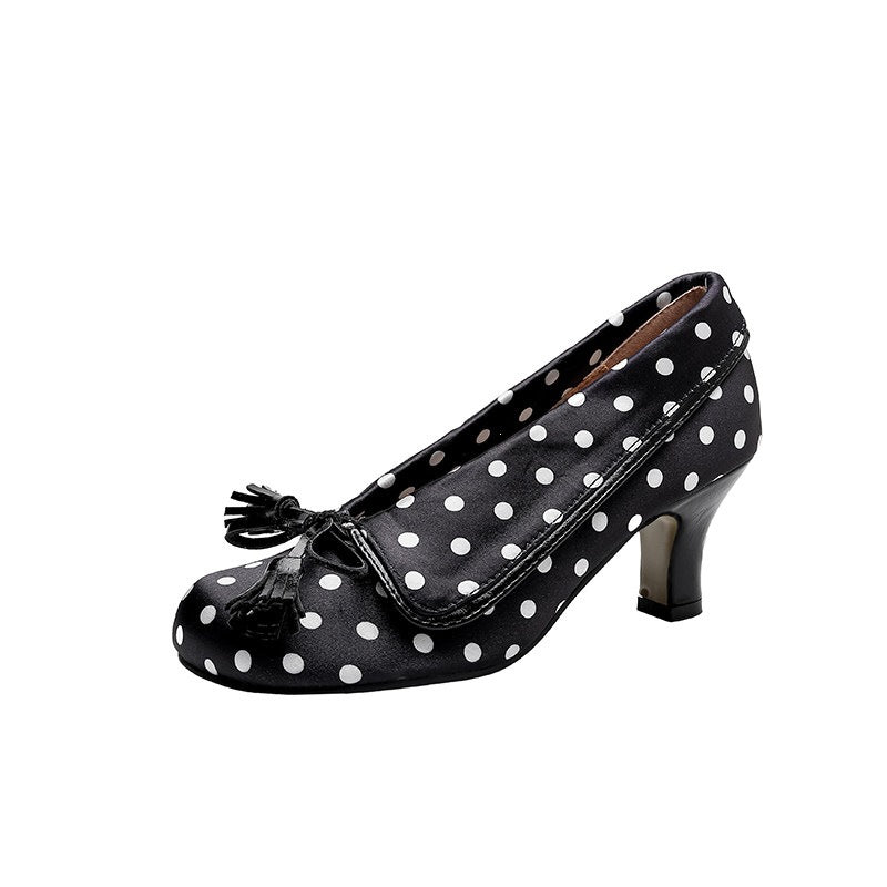 Temperament Not Tired Feet Spring Thick Retro Women's Fashion Shoes