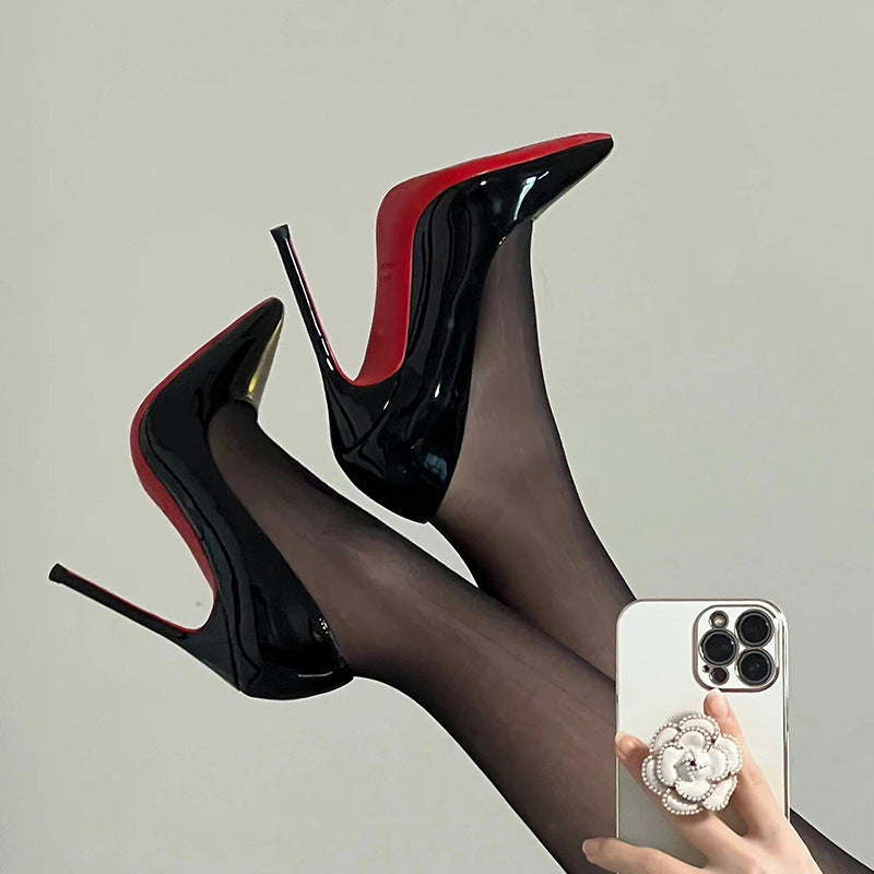 Women's Feet Temperament Pointed Nude Color High-grade Sense Women's Fashion Shoes