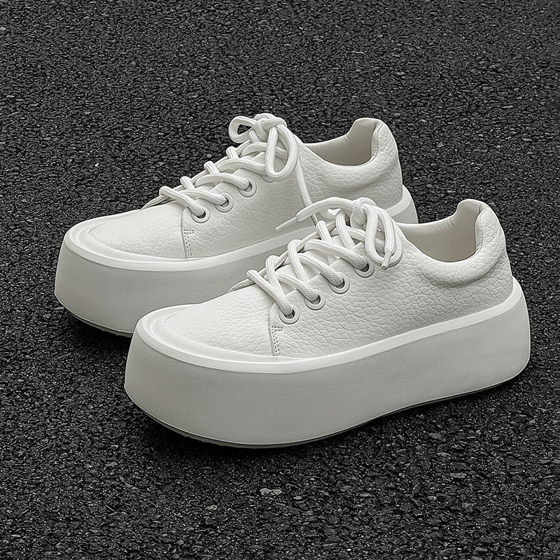 Men's Summer Platform Heighten Round Toe Fashion Casual Shoes