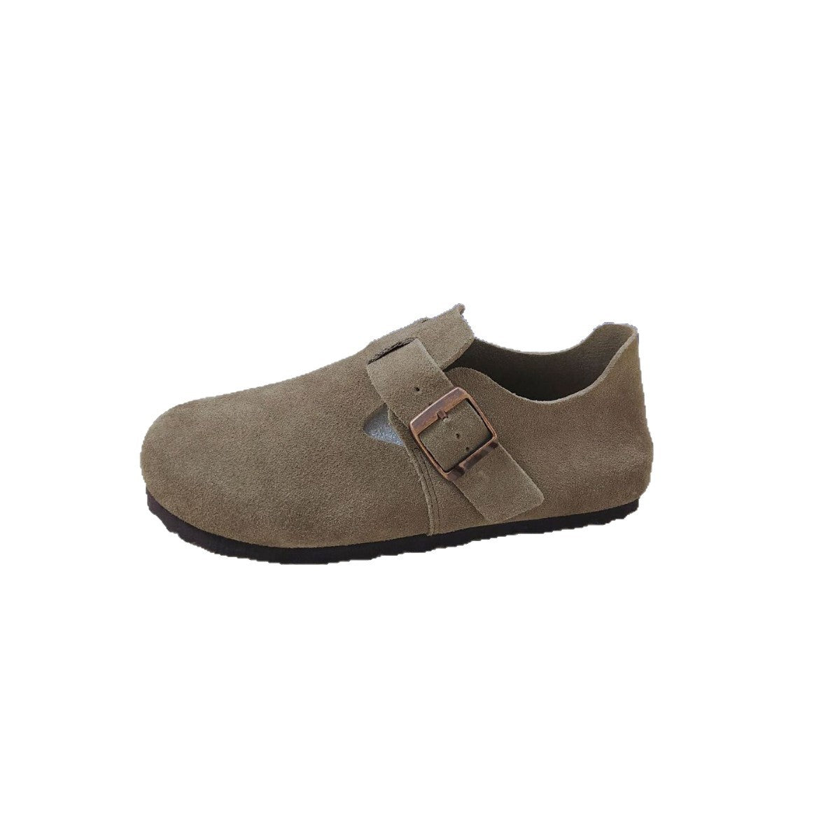 Genuine Cowhide Pure Source Retro Comfort All Inclusive Women's Casual Shoes