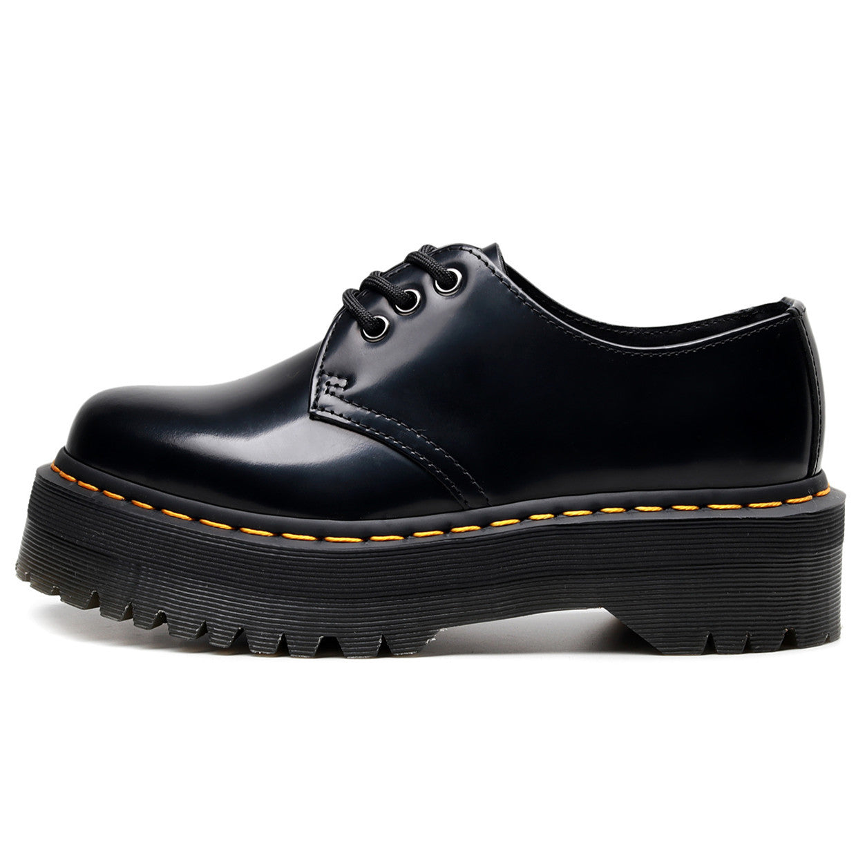 Women's Thick-soled Low-cut Genuine British Round Head Leisure Men's Martin Boots
