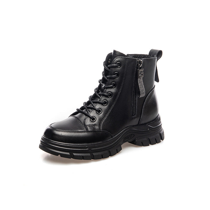 Women's Handsome Round Toe Martin Trendy Sweet Cool Boots