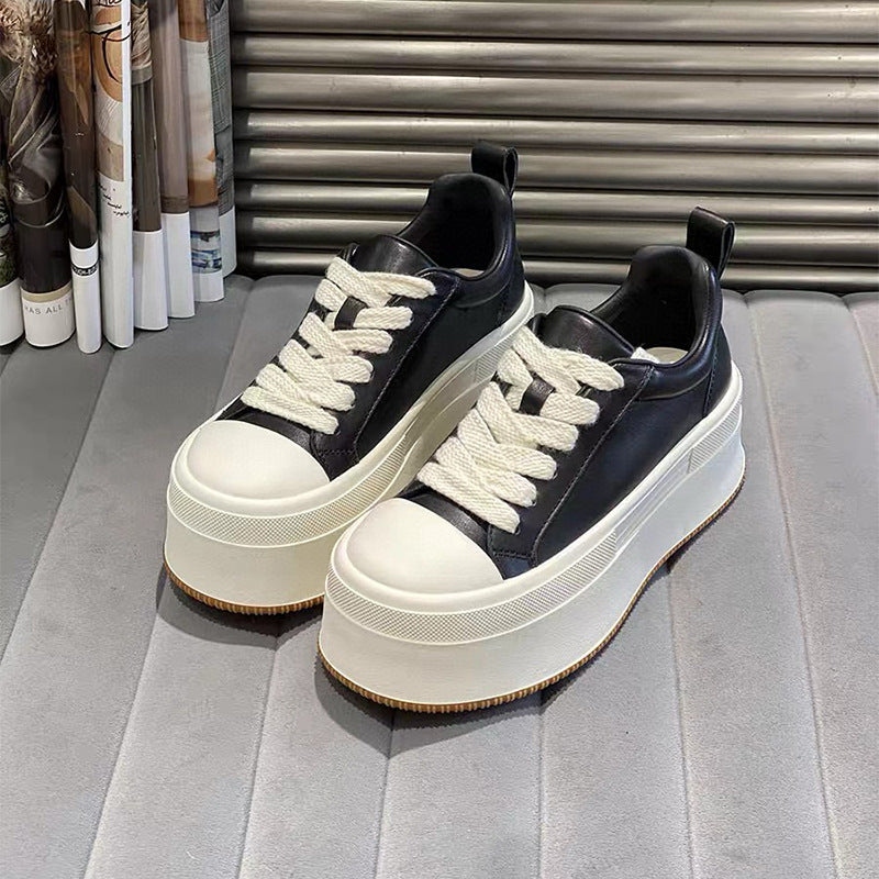 European Goods Spring Authentic Platform Heightened Easy Wear Fashion Casual Shoes