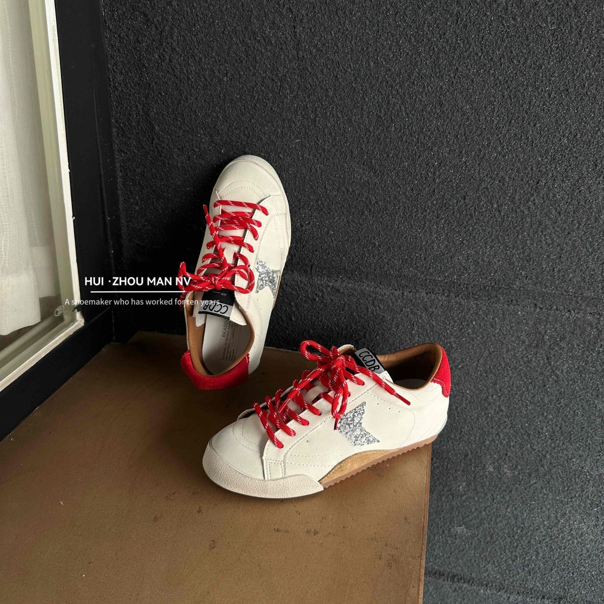 Women's German Training Distressed Little Dirty Height Increasing Women's Sports Shoes