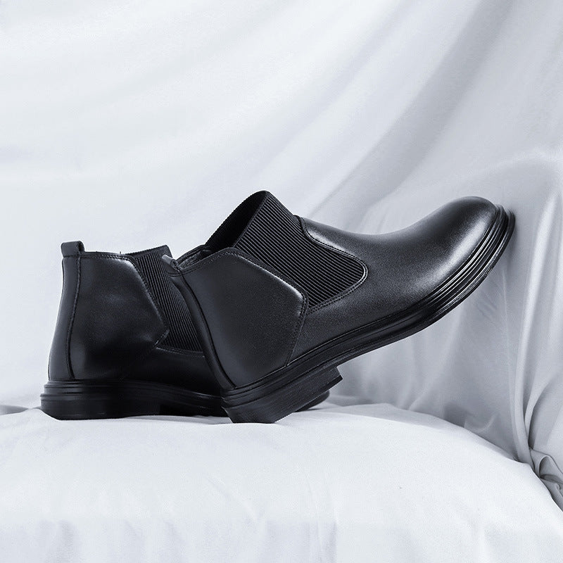 Men's Martin British Style Chelsea Smoke Pipe Boots