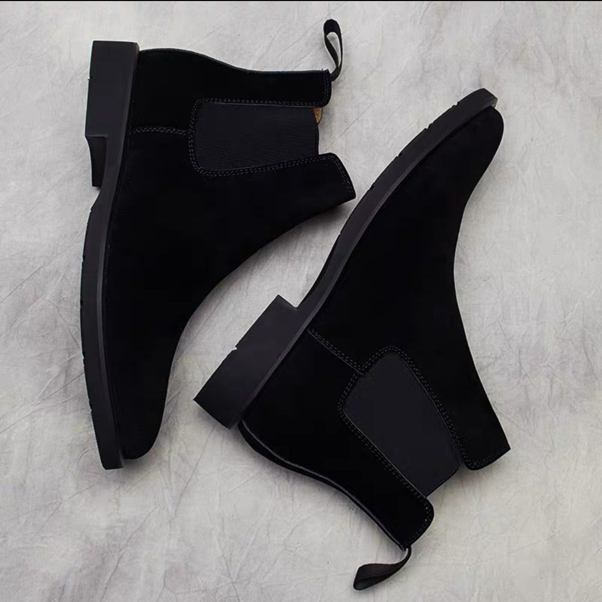 Men's Matte Winter Chelsea British Fashion Order Men's Martin Boots
