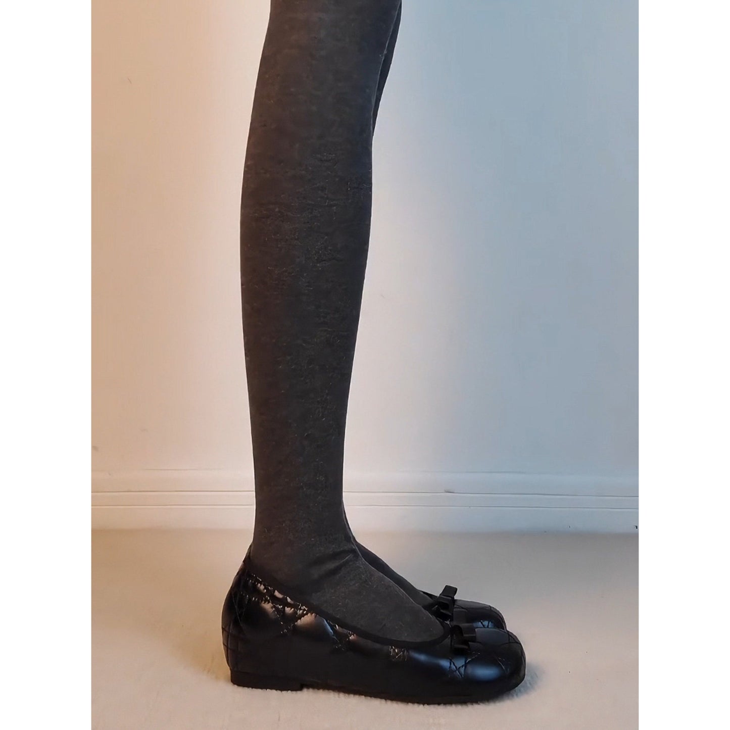 Version French Genuine Soft Bottom Round Head With Hidden Female Heels