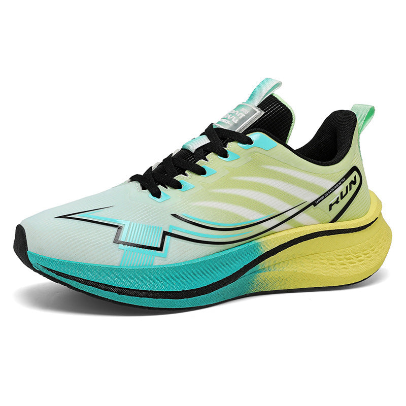 Men's Waterproof Friction Sound Green Less Popcorn Soft Bottom Men's Shoes