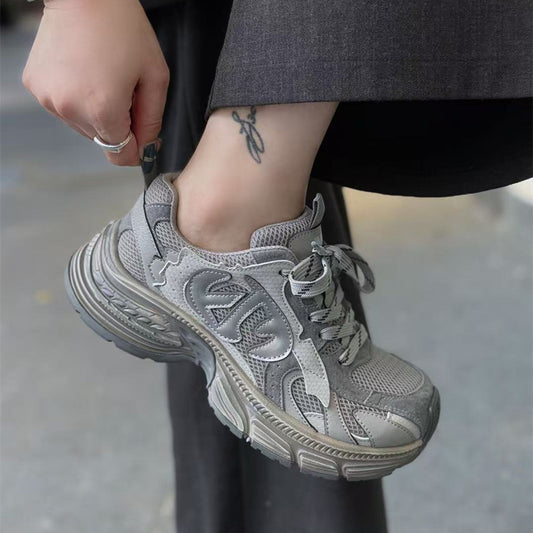 Women's Dad Breathable Autumn Leisure Jogging Mesh Fashion Women's Sports Shoes
