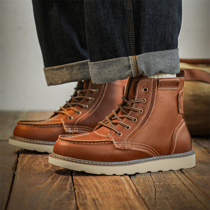 Men's Plus Size Martin Short American Outdoor Clothes Special Men's Shoes