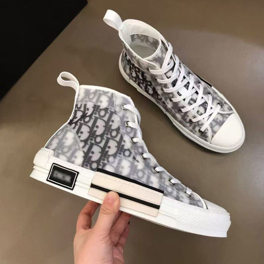 Men's Versatile Board Presbyopic Letters Breathable Sports Casual Shoes