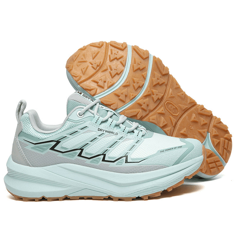 Men's Green Outdoor Hiking Large Size Running Live Men's Sports Shoes